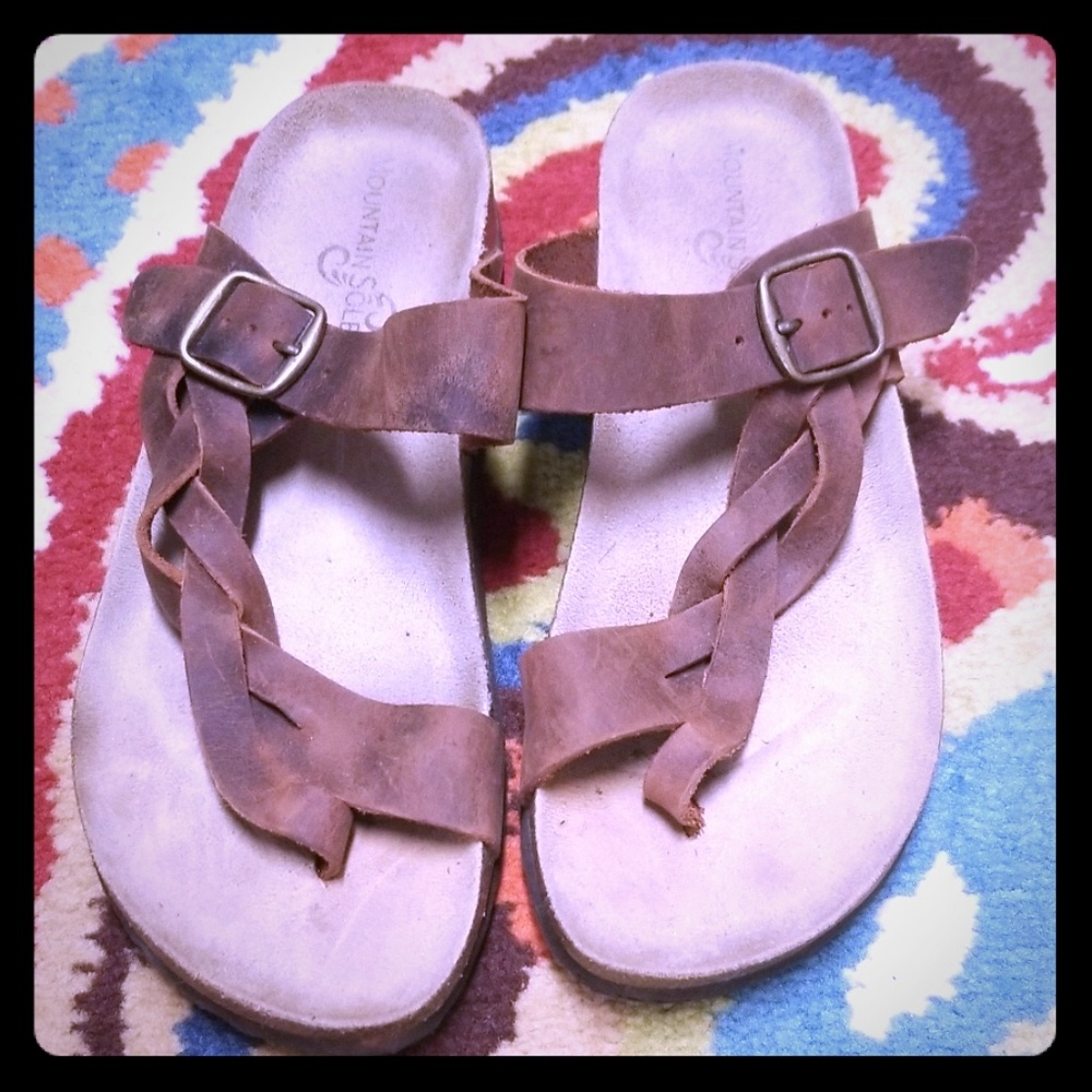 Brown sandels